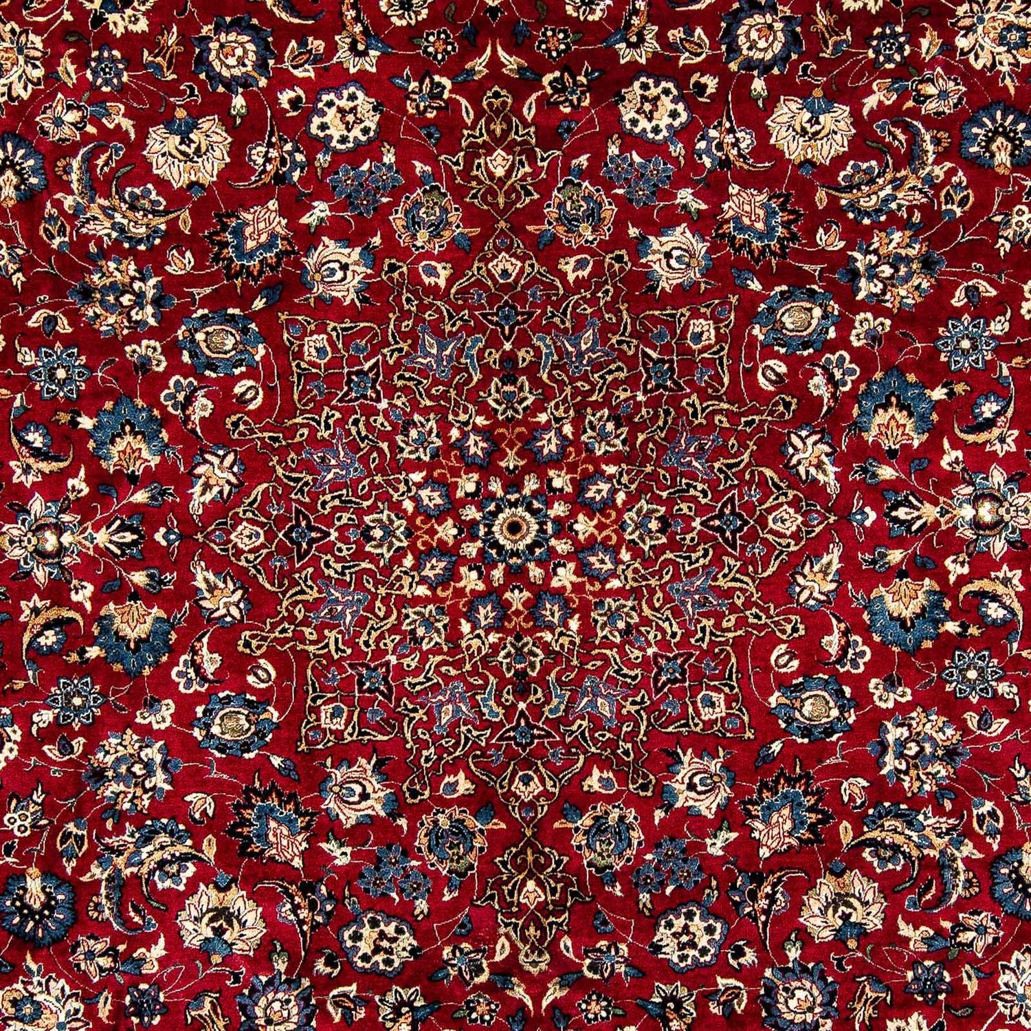 Alfombra persa - Clásica - 380 x 307 cm - rojo oscuro