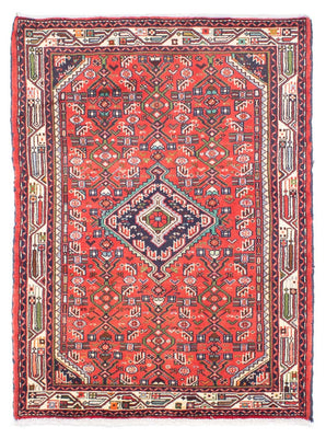 Alfombra persa - Nómada - 143 x 104 cm - rojo
