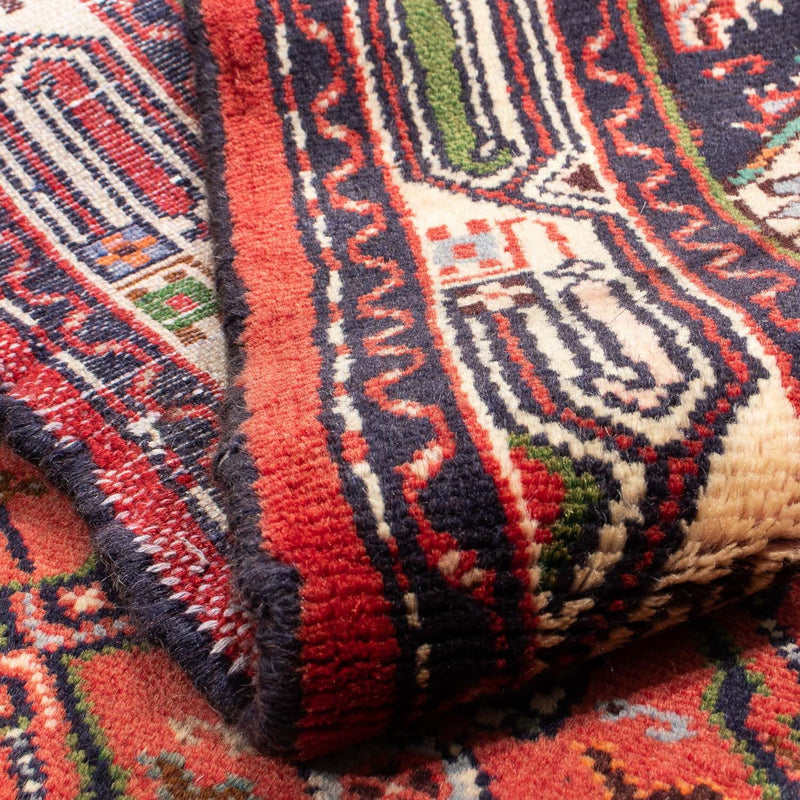 Alfombra persa - Nómada - 143 x 104 cm - rojo