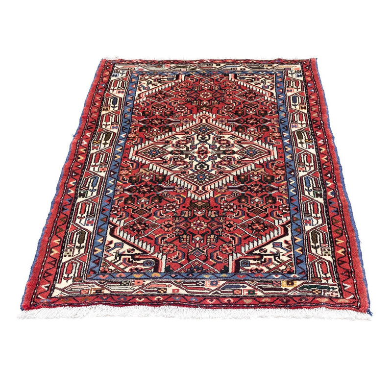 Alfombra persa - Nómada - 125 x 80 cm - rojo claro