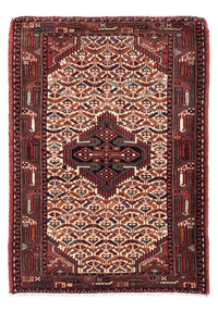 Alfombra persa - Nómada - 125 x 80 cm - beige
