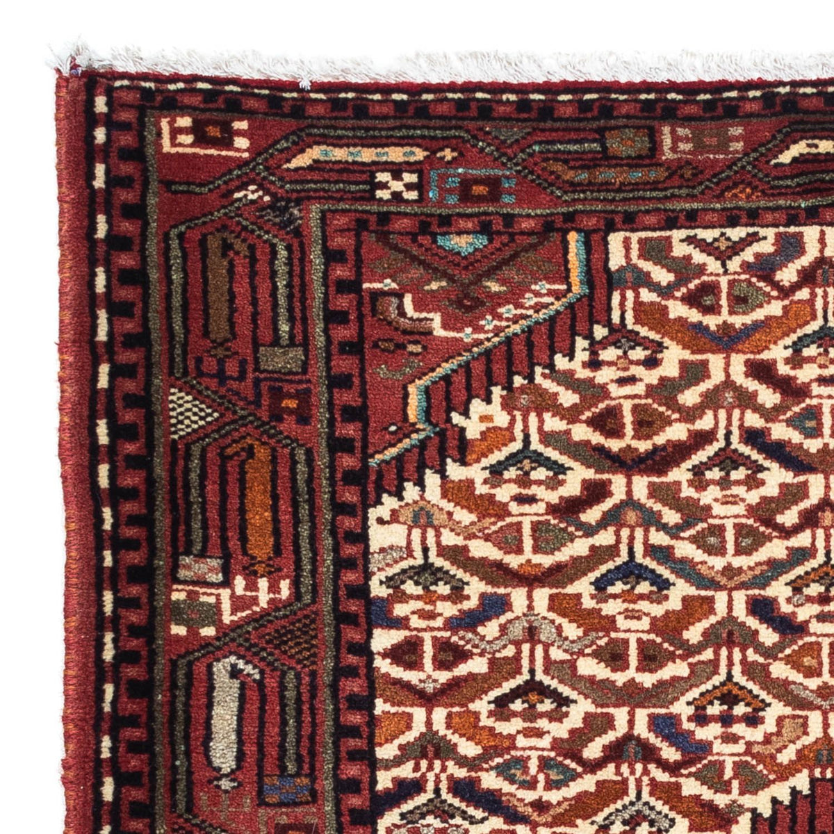 Alfombra persa - Nómada - 125 x 80 cm - beige