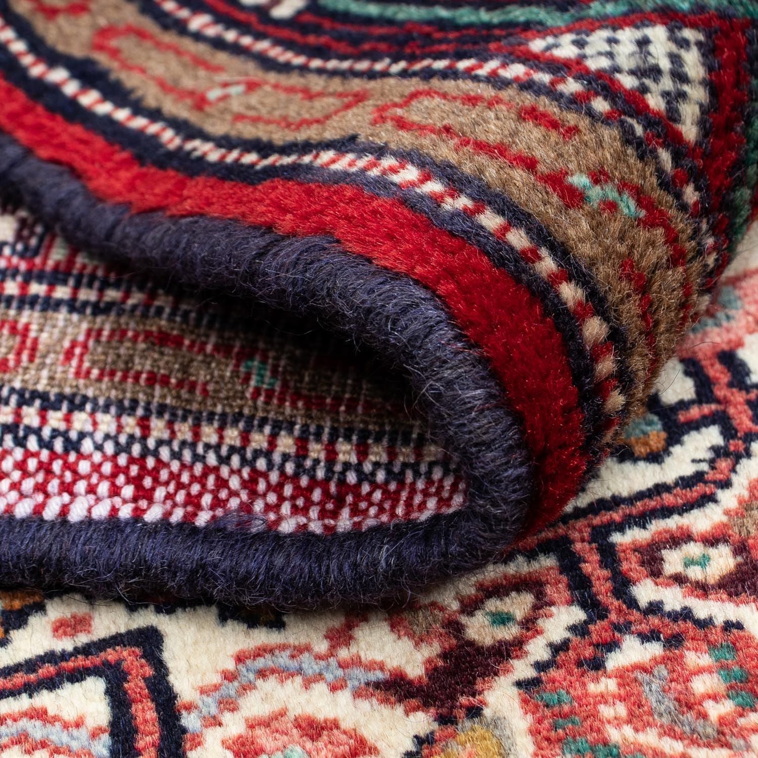 Alfombra persa - Nómada - 125 x 80 cm - beige