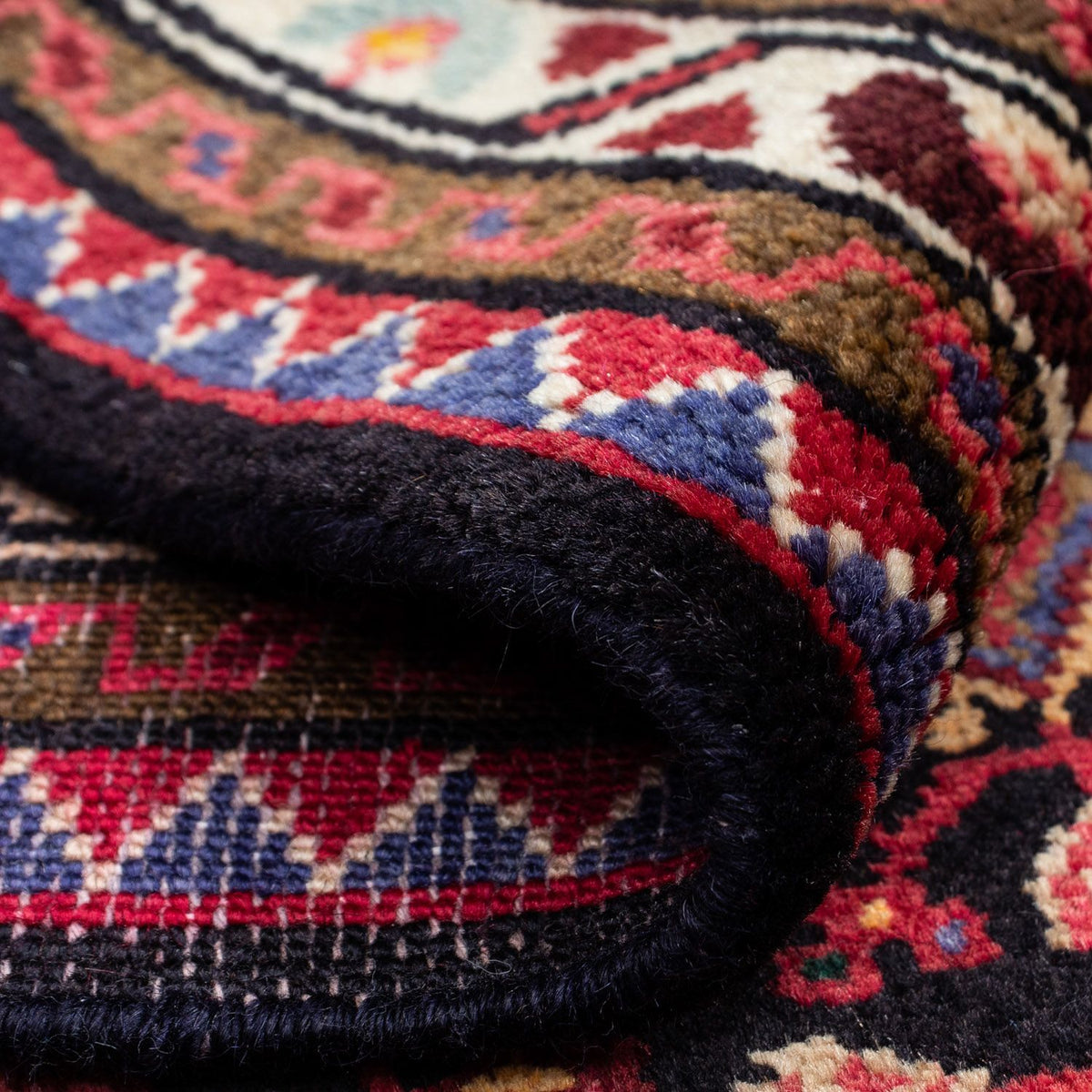 Alfombra persa - Nómada - 125 x 80 cm - azul oscuro