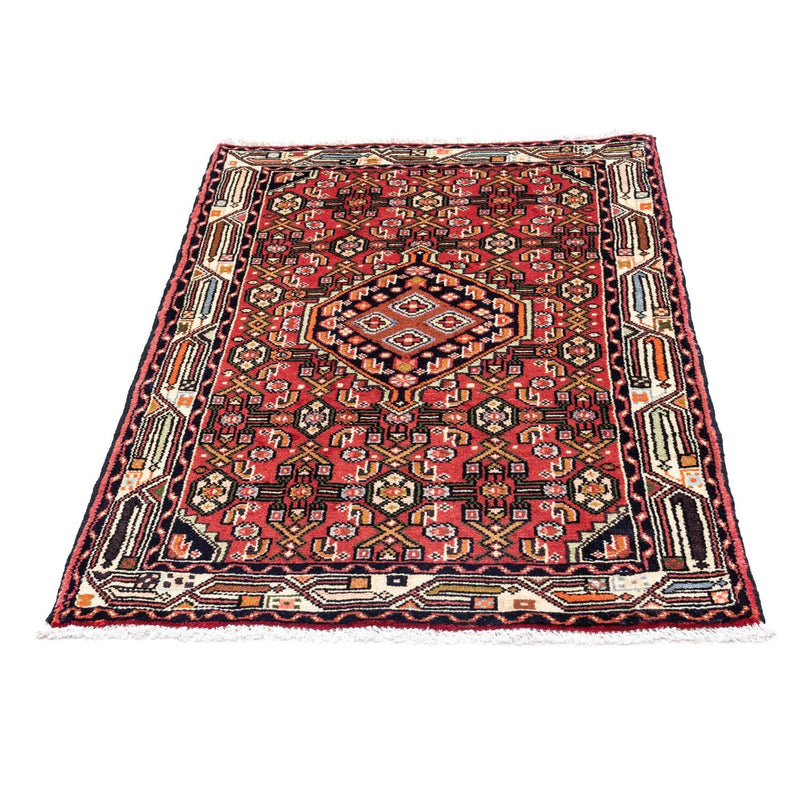 Alfombra persa - Nómada - 125 x 80 cm - rojo claro