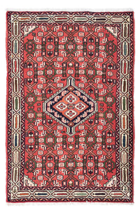 Alfombra persa - Nómada - 125 x 80 cm - rojo