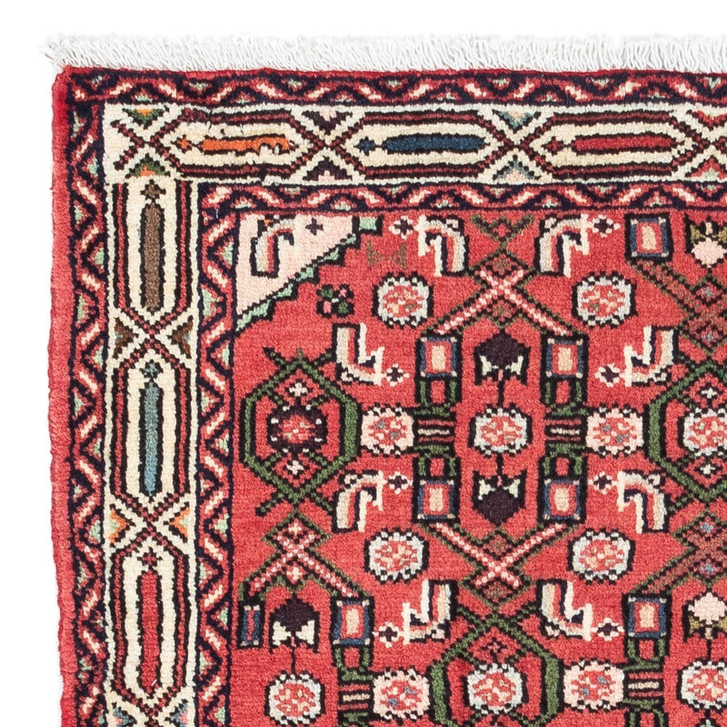 Alfombra persa - Nómada - 125 x 80 cm - rojo