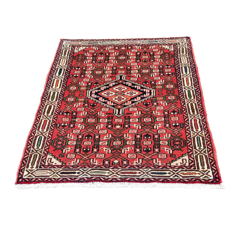 Alfombra persa - Nómada - 125 x 80 cm - rojo