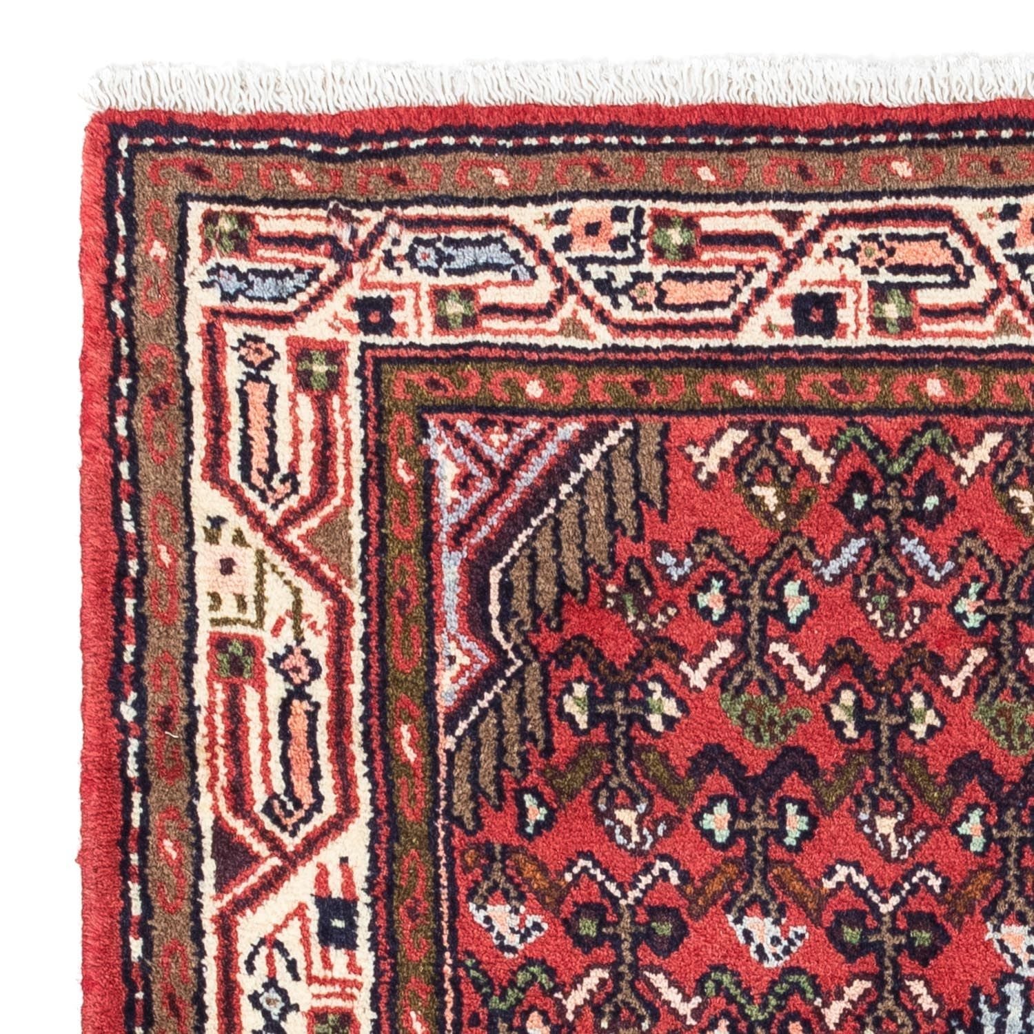 Alfombra persa - Nómada - 125 x 80 cm - rojo