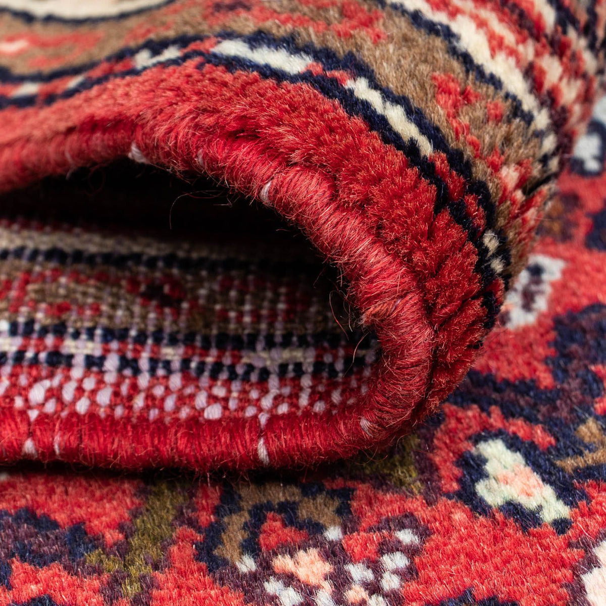 Alfombra persa - Nómada - 125 x 80 cm - rojo