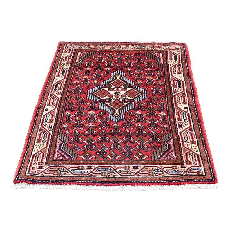 Alfombra persa - Nómada - 125 x 80 cm - rojo