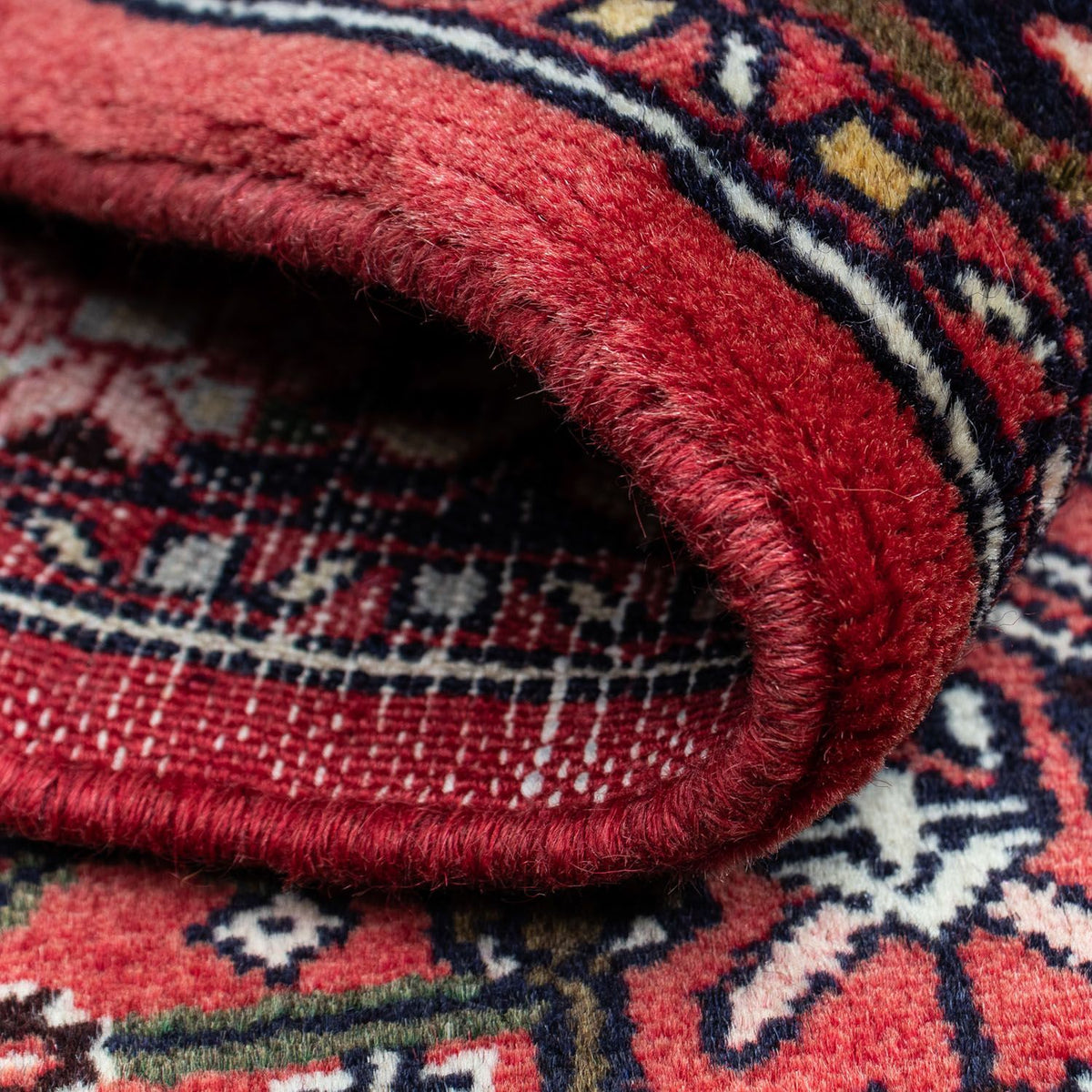 Alfombra persa - Nómada - 125 x 80 cm - rojo