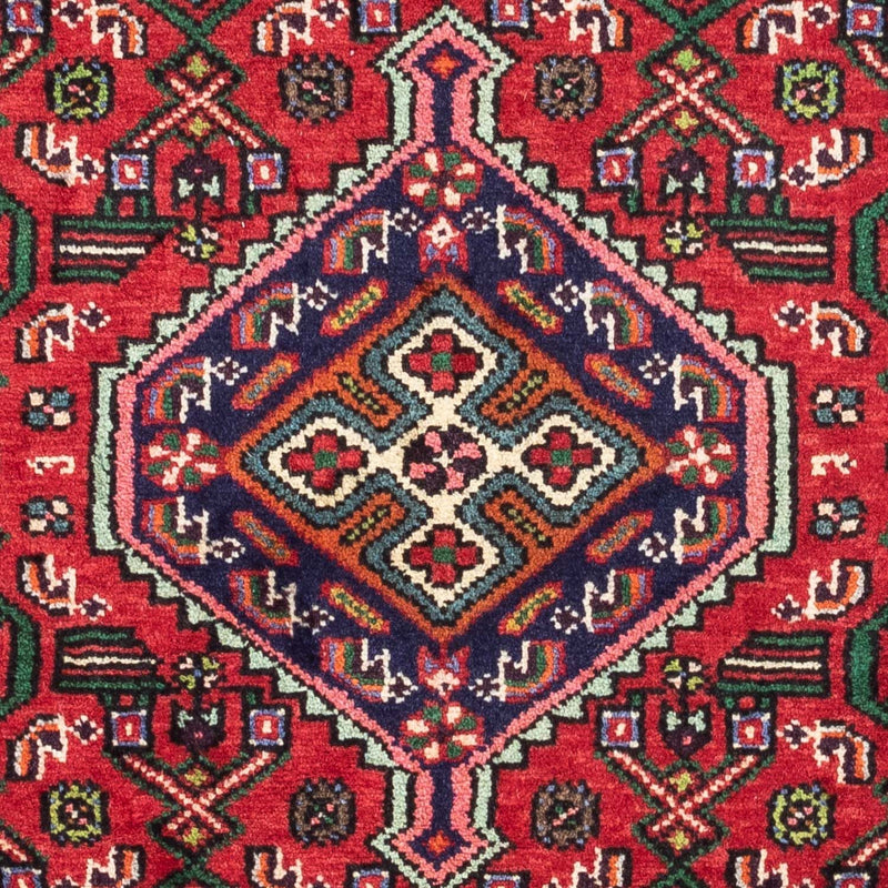Alfombra persa - Nómada - 125 x 80 cm - rojo