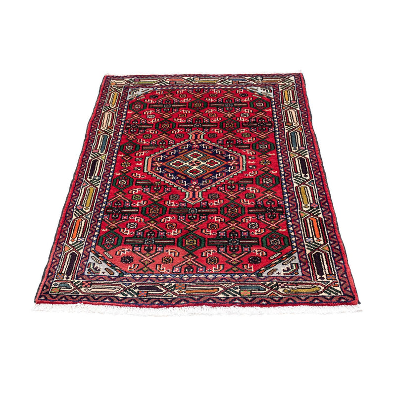 Alfombra persa - Nómada - 125 x 80 cm - rojo