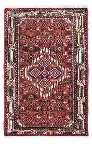 Alfombra persa - Nómada - 125 x 80 cm - rojo