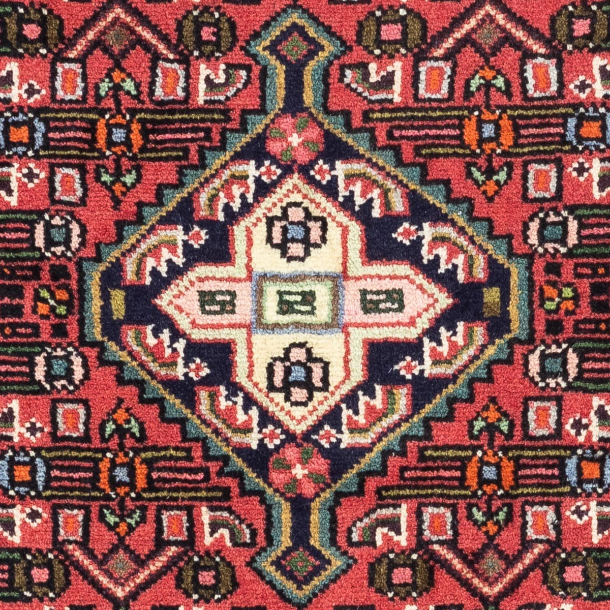 Alfombra persa - Nómada - 125 x 80 cm - rojo