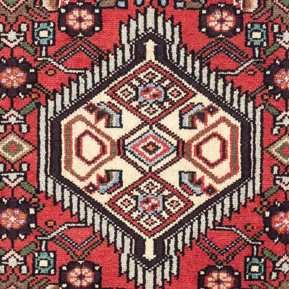 Alfombra persa - Nómada - 125 x 80 cm - rojo