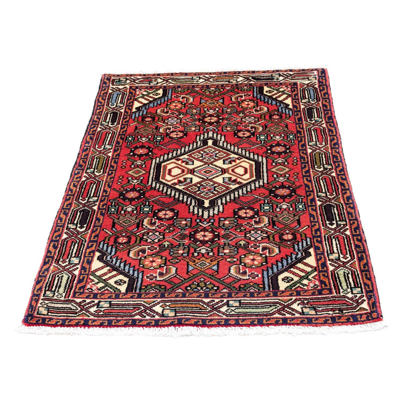 Alfombra persa - Nómada - 125 x 80 cm - rojo