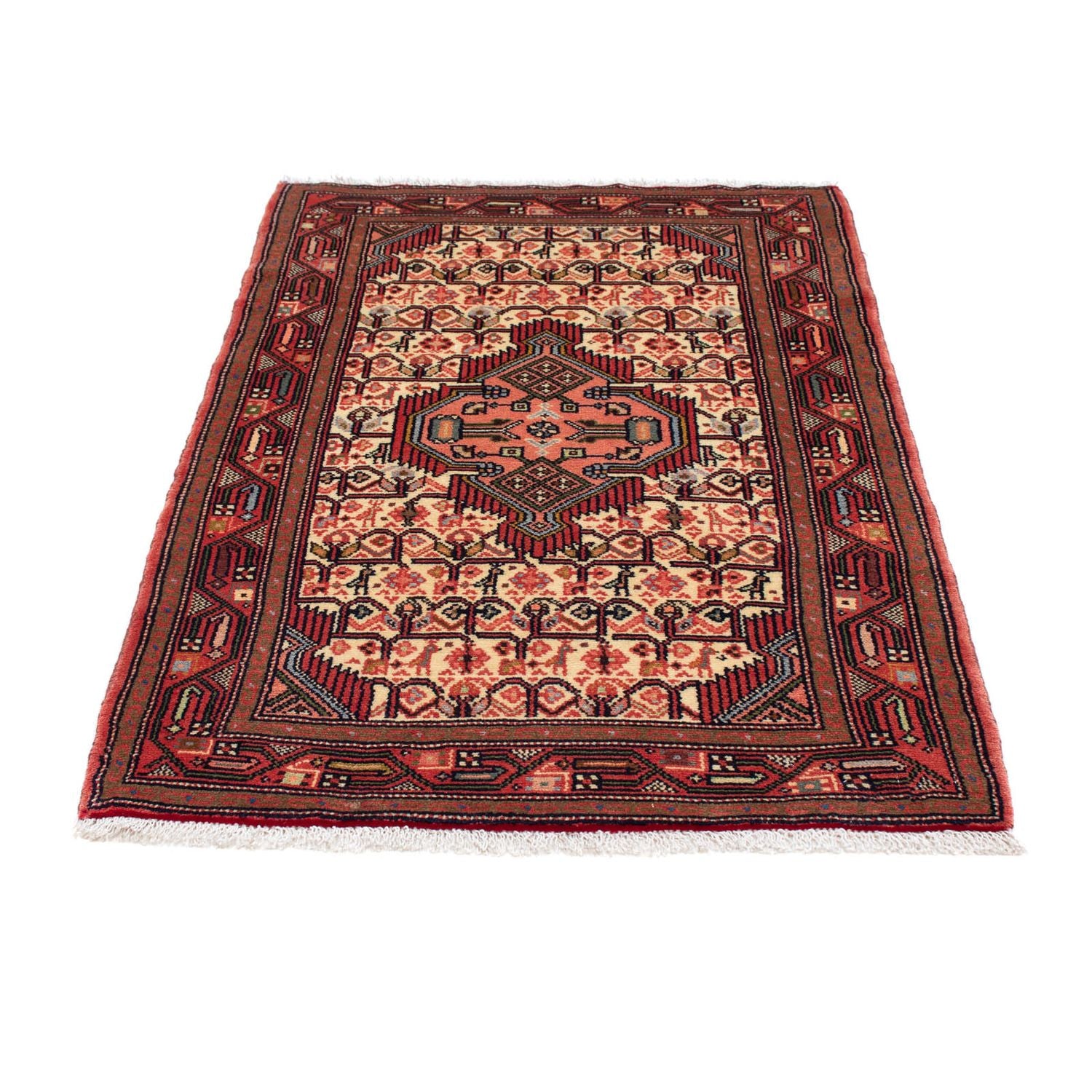 Alfombra persa - Nómada - 125 x 80 cm - beige