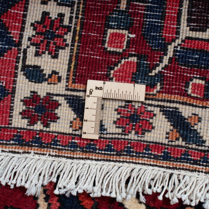 Alfombra persa - Nómada - 322 x 216 cm - rojo oscuro