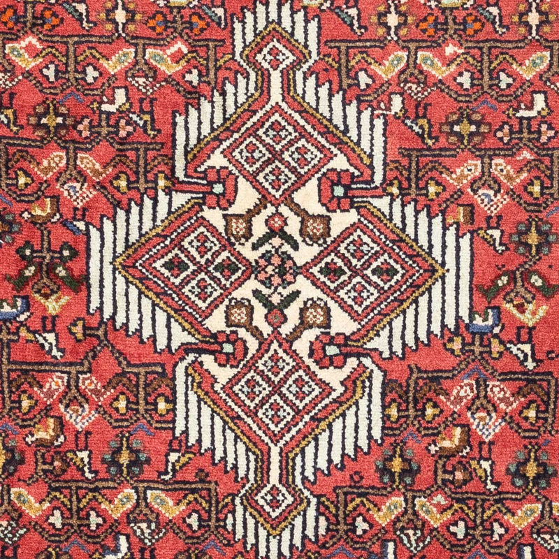 Alfombra persa - Nómada - 125 x 80 cm - rojo claro