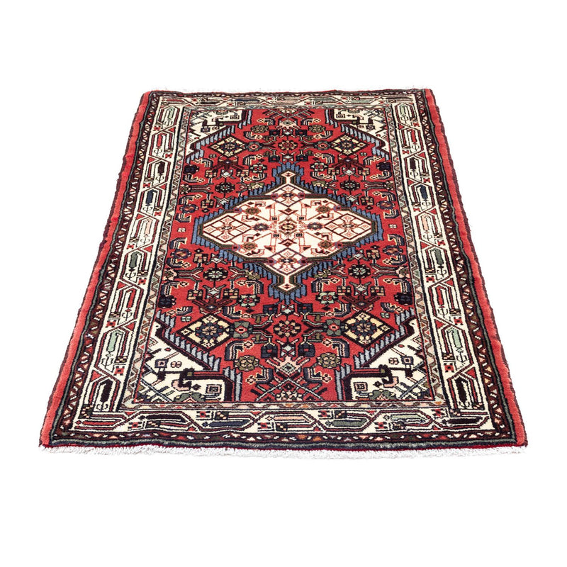 Alfombra persa - Nómada - 125 x 80 cm - rojo