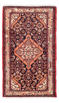 Alfombra persa - Nómada - 125 x 80 cm - azul oscuro