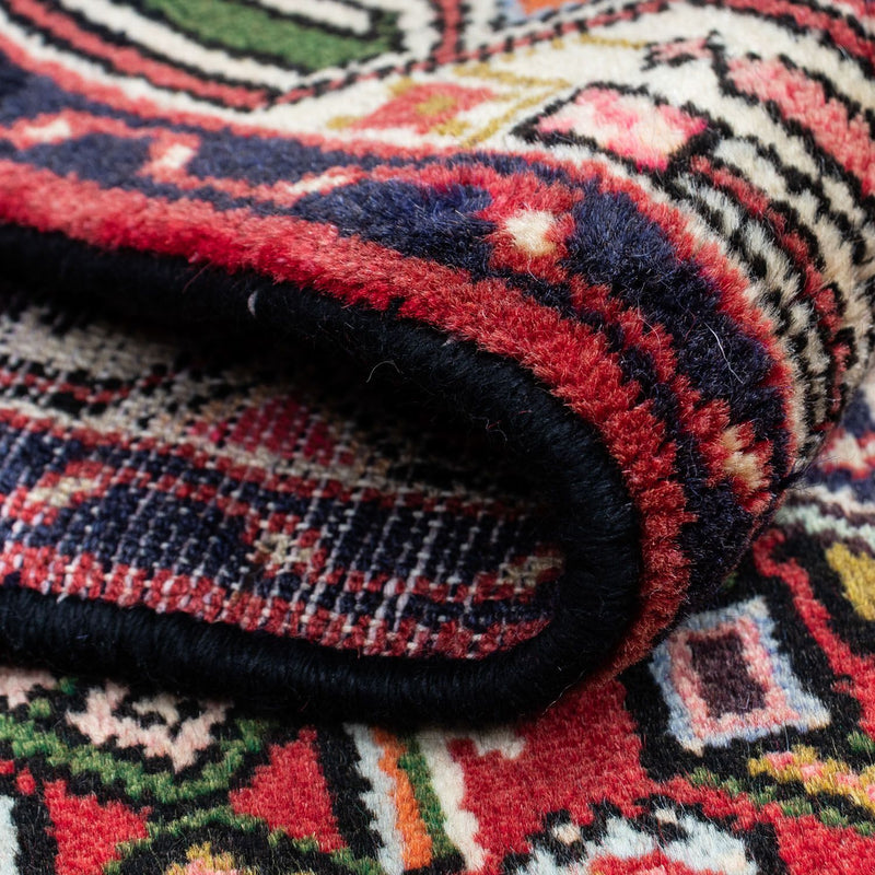 Alfombra persa - Nómada - 125 x 80 cm - rojo