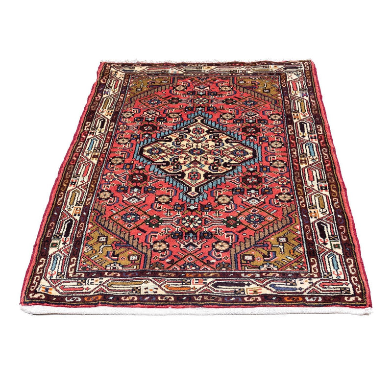 Alfombra persa - Nómada - 125 x 80 cm - rojo claro