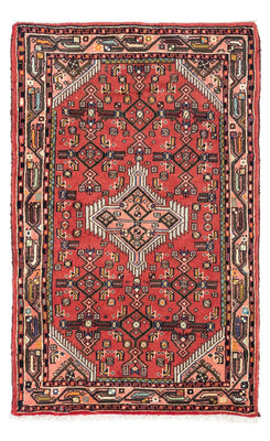 Alfombra persa - Nómada - 125 x 80 cm - rojo