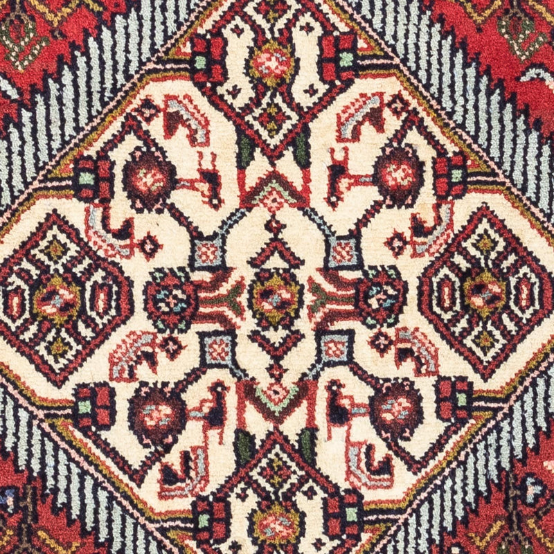 Alfombra persa - Nómada - 125 x 80 cm - rojo