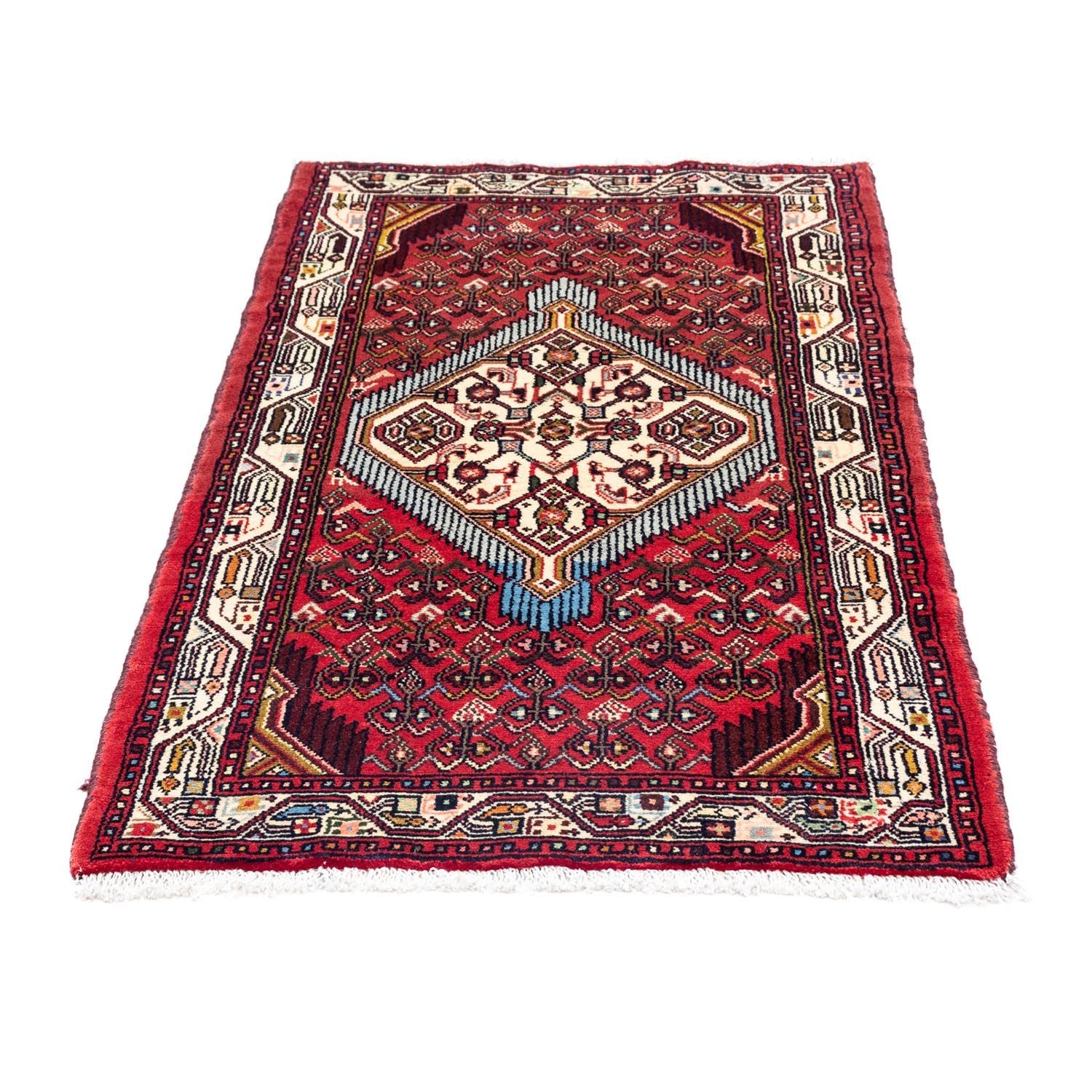 Alfombra persa - Nómada - 125 x 80 cm - rojo