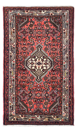 Alfombra persa - Nómada - 125 x 80 cm - rojo