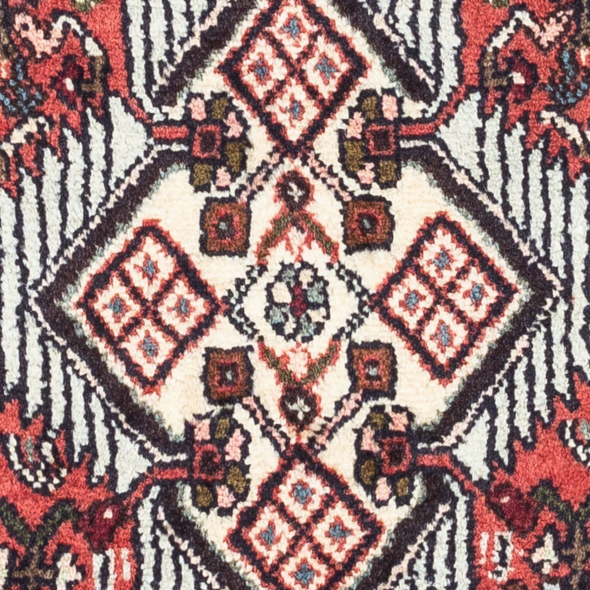 Alfombra persa - Nómada - 125 x 80 cm - rojo