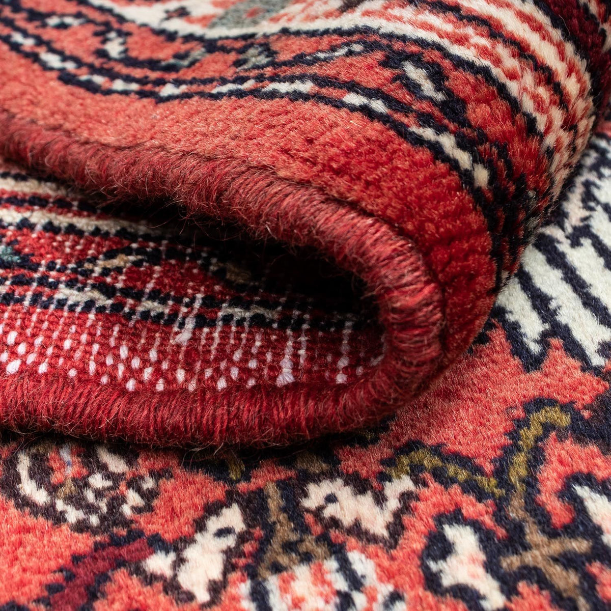 Alfombra persa - Nómada - 125 x 80 cm - rojo