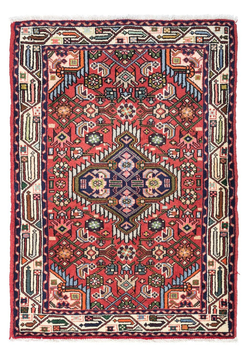 Alfombra persa - Nómada - 125 x 80 cm - rojo