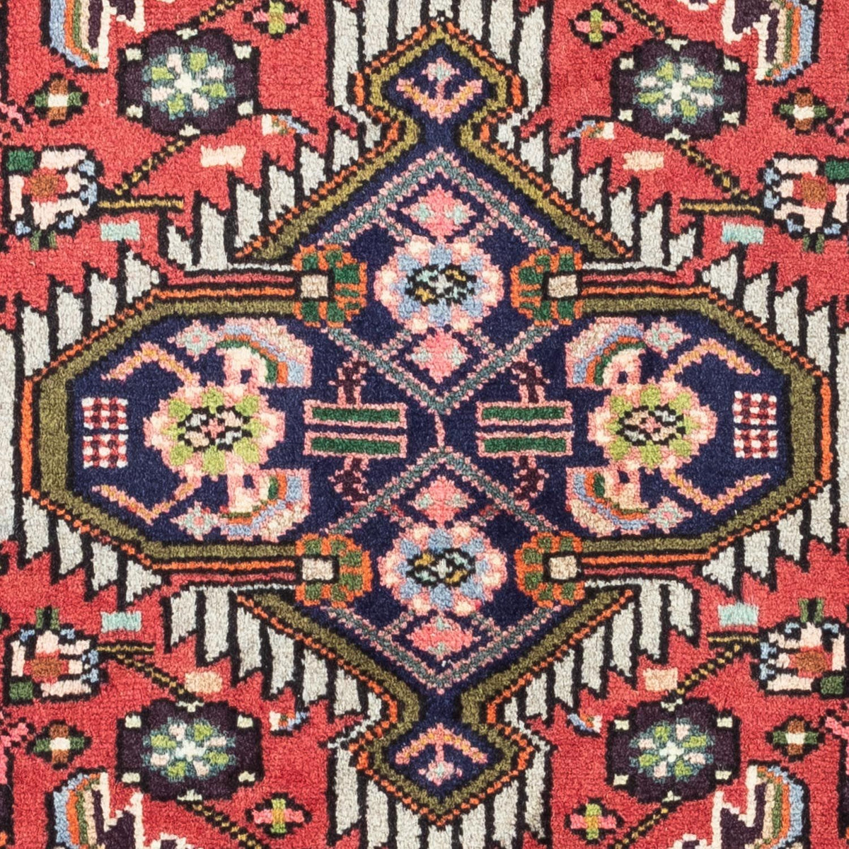 Alfombra persa - Nómada - 125 x 80 cm - rojo