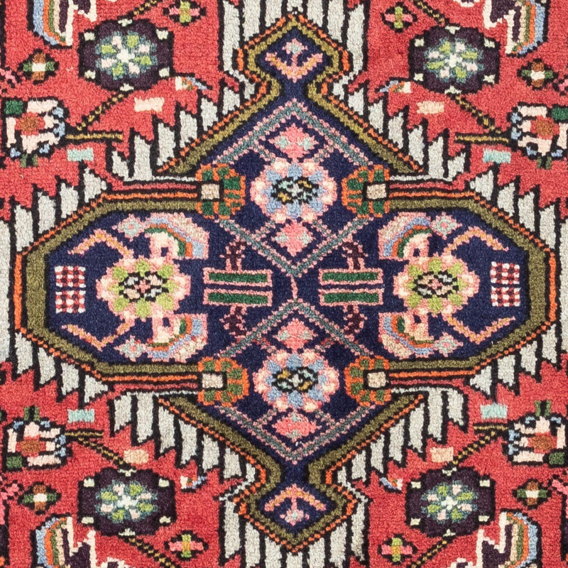 Alfombra persa - Nómada - 125 x 80 cm - rojo