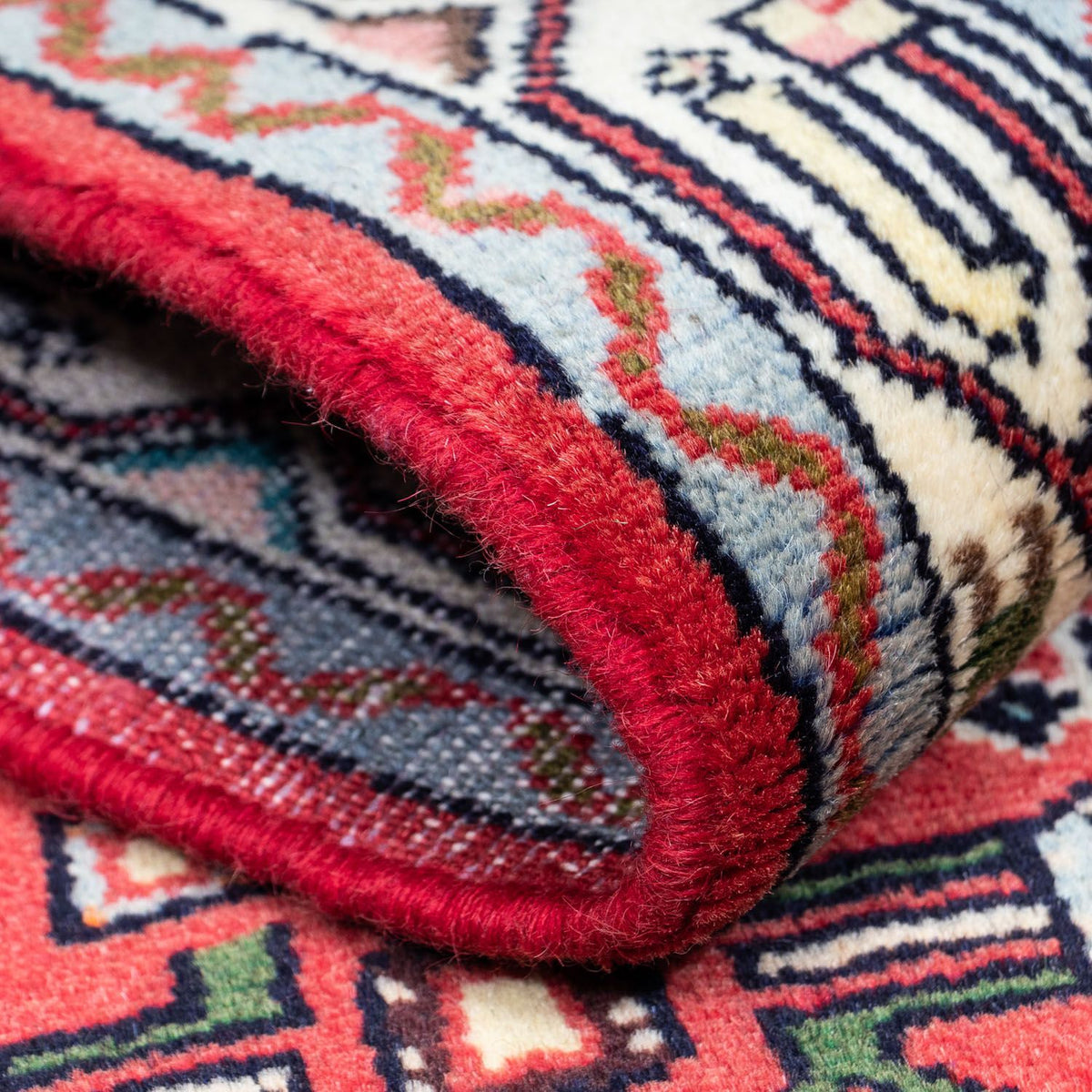 Alfombra persa - Nómada - 125 x 80 cm - rojo