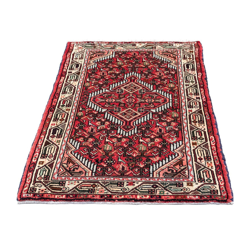 Alfombra persa - Nómada - 125 x 80 cm - rojo
