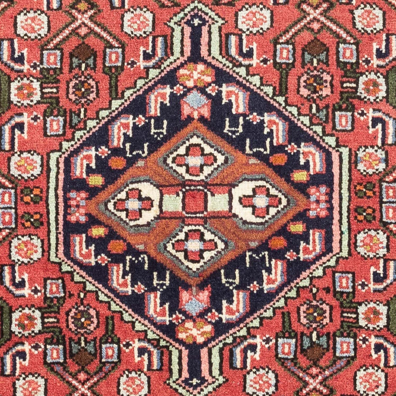 Alfombra persa - Nómada - 125 x 80 cm - rojo claro