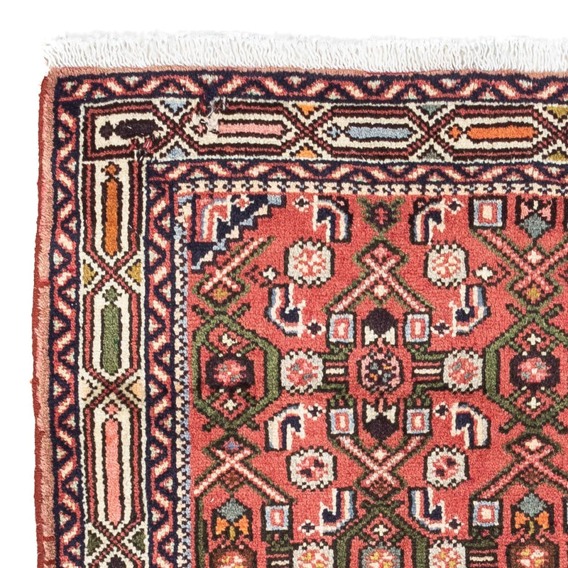 Alfombra persa - Nómada - 125 x 80 cm - rojo claro