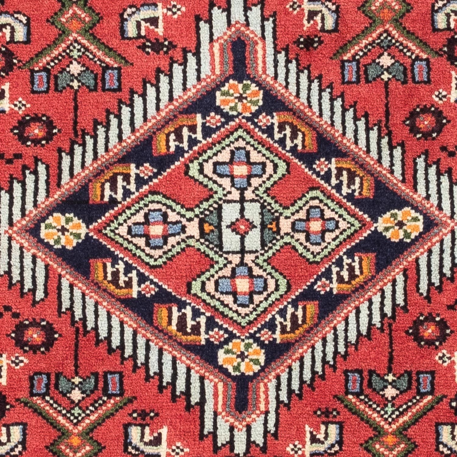 Alfombra persa - Nómada - 125 x 80 cm - rojo