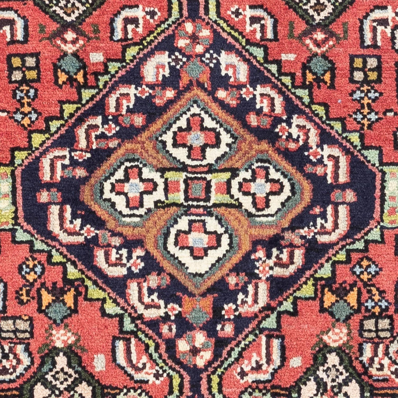 Alfombra persa - Nómada - 125 x 80 cm - rojo claro
