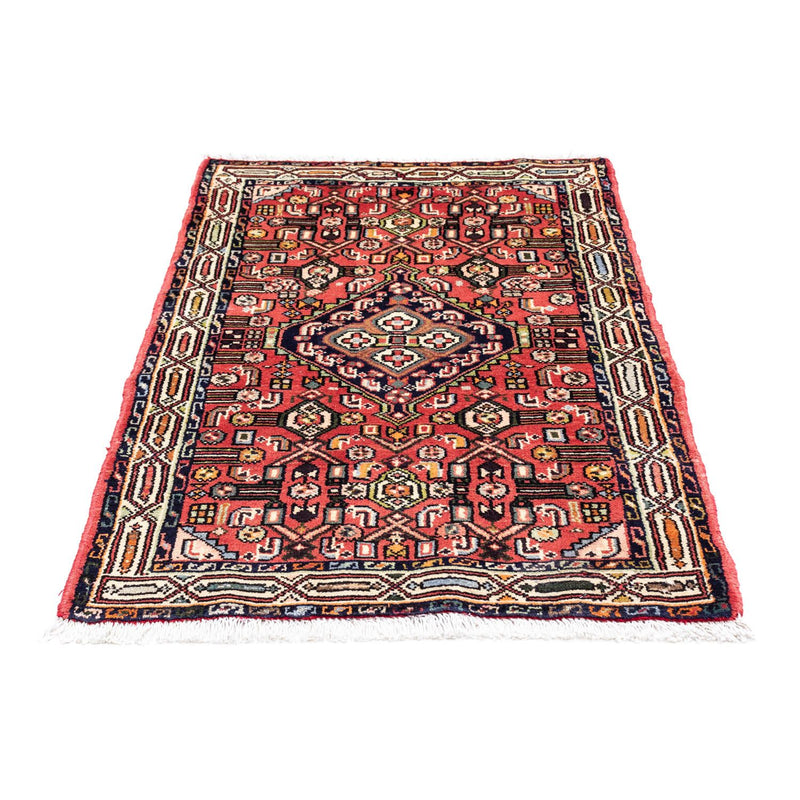 Alfombra persa - Nómada - 125 x 80 cm - rojo claro