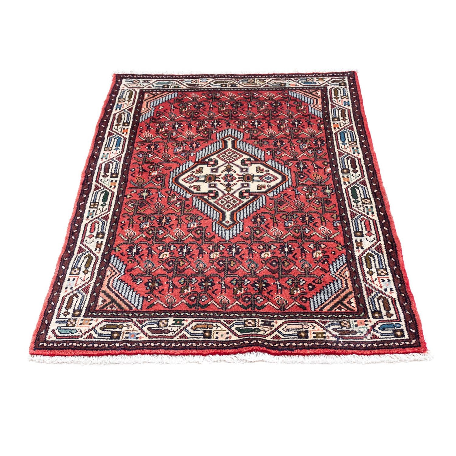 Alfombra persa - Nómada - 125 x 80 cm - rojo