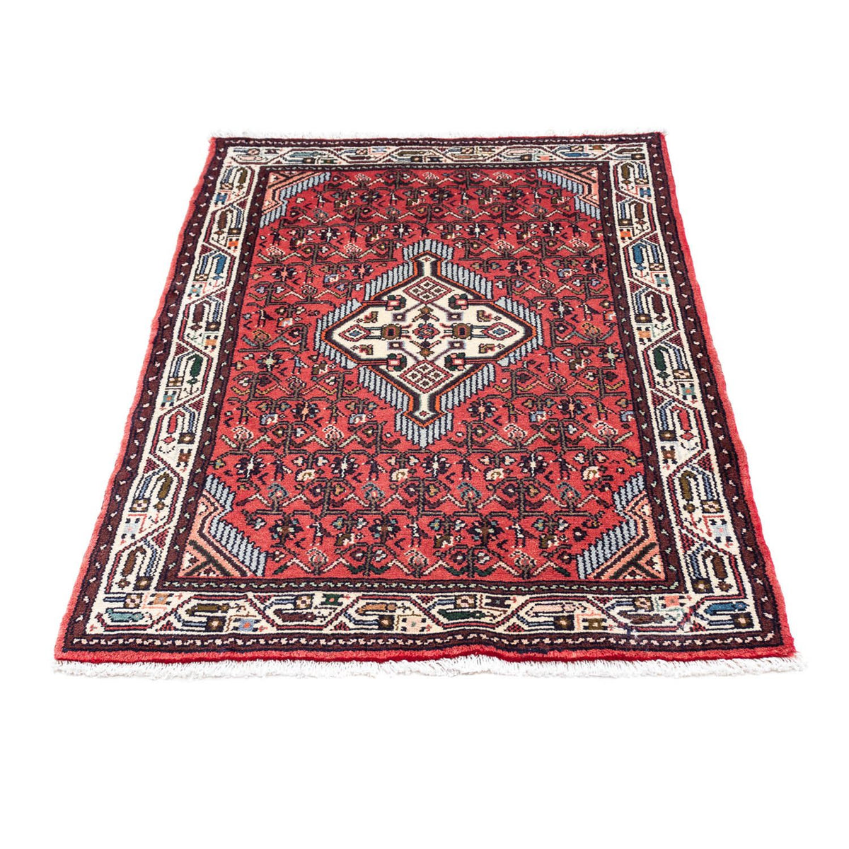 Alfombra persa - Nómada - 125 x 80 cm - rojo