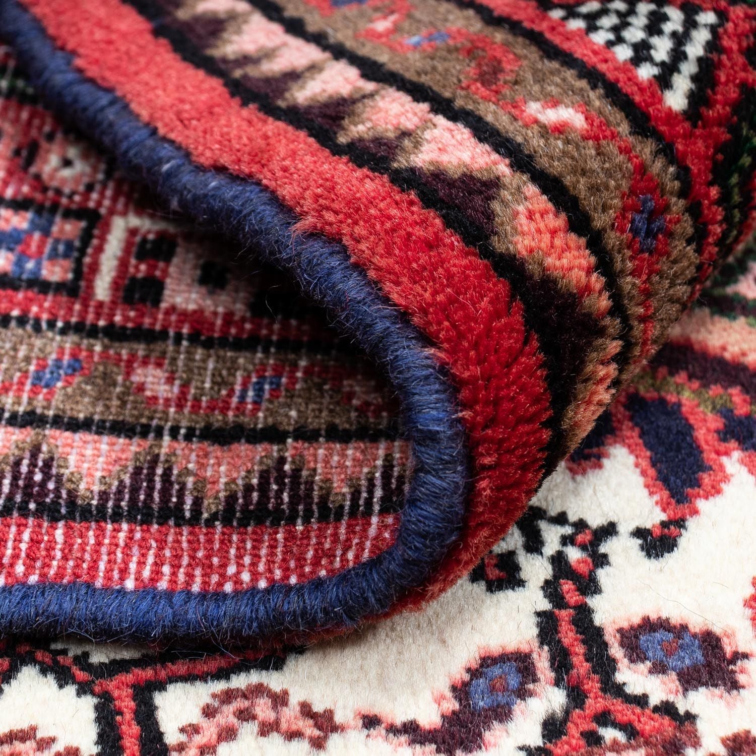 Alfombra persa - Nómada - 125 x 80 cm - beige