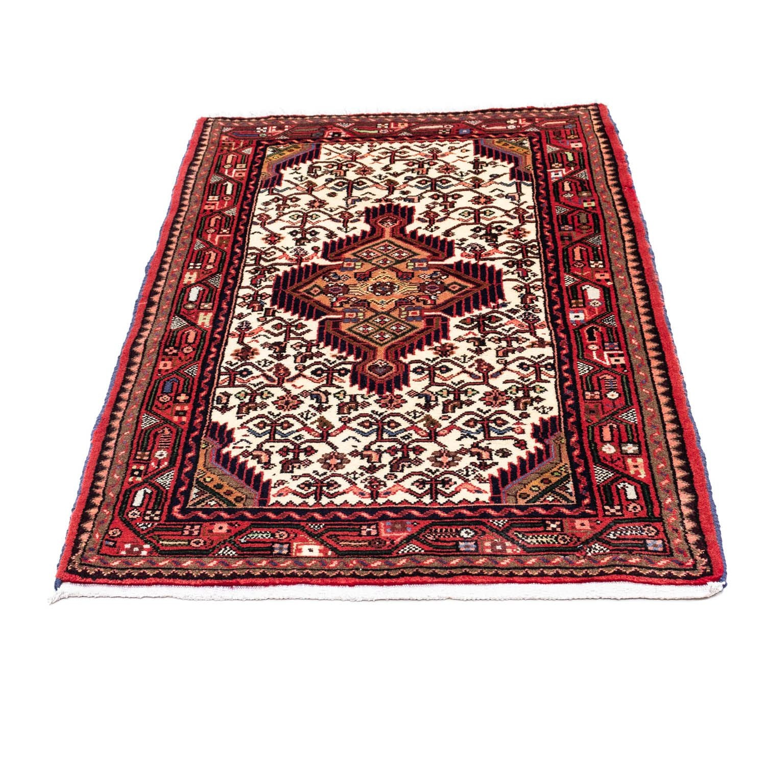 Alfombra persa - Nómada - 125 x 80 cm - beige