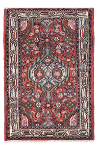 Alfombra persa - Nómada - 125 x 80 cm - rojo claro